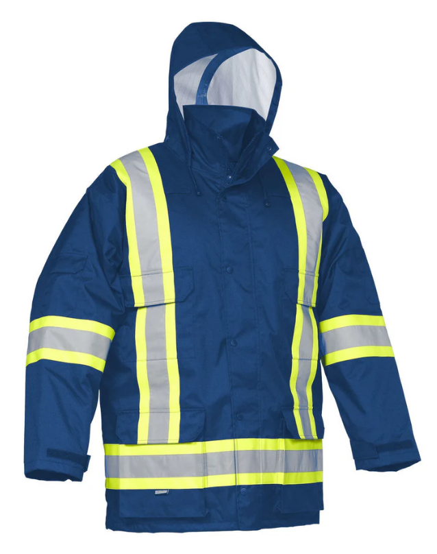 Forcefield Hi Vis Safety Winter Cargo Parka 024-EN640R