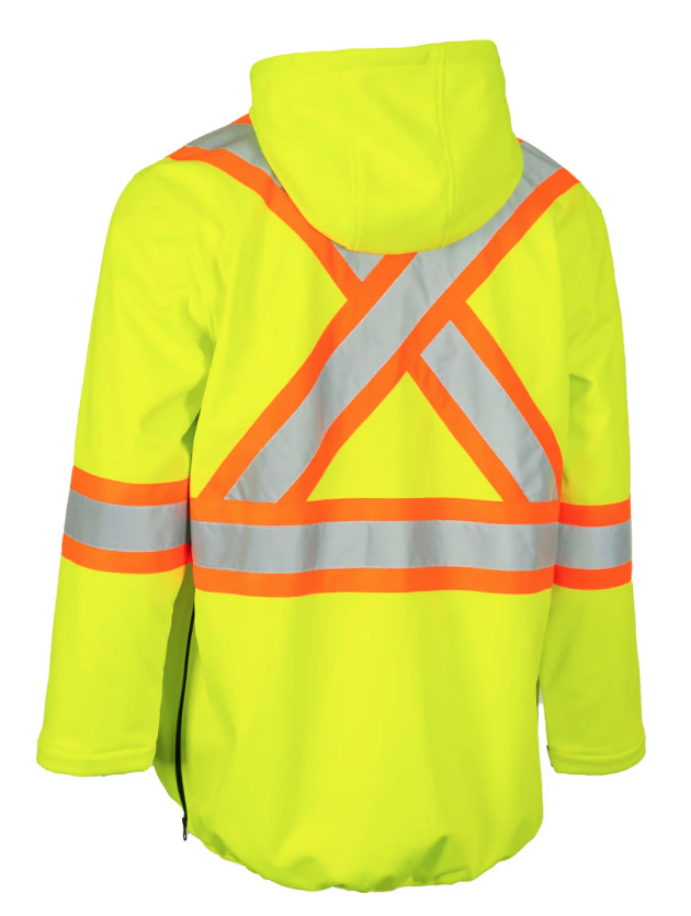 Forcefield Hi Vis Safety Anorak Pullover Softshell 023-EN178