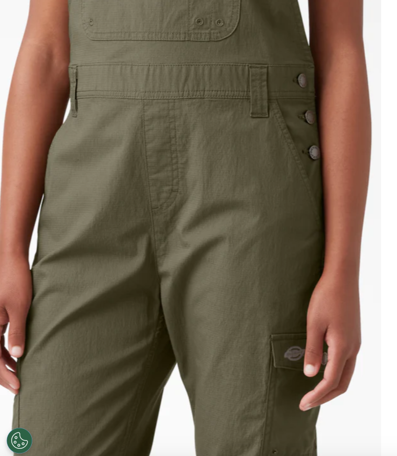 Dickies Women's Cooling Ripstop Bib Overalls