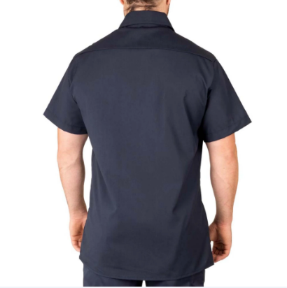 BIG BILL® Short Sleeve Pocketless Work Shirt - Navy - 105CS