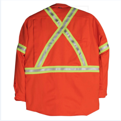Big Bill® Flashtrap® Ventilated Flame Resistant Shirt with Reflective Tape - 1115US7