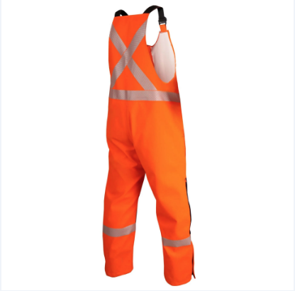 Big Bill® Waterproof Flame Resistant Rain Bib Overall with Reflective Tape - 98MTSV