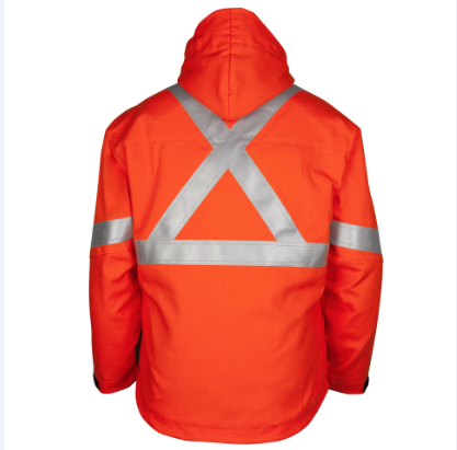 BIG BILL® High-Visibility Duck Winter Coat - Orange - JKTCRT