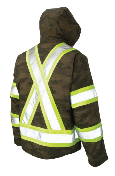TOUGH DUCK CAMO FLEX DUCK SAFETY JACKET - SJ33