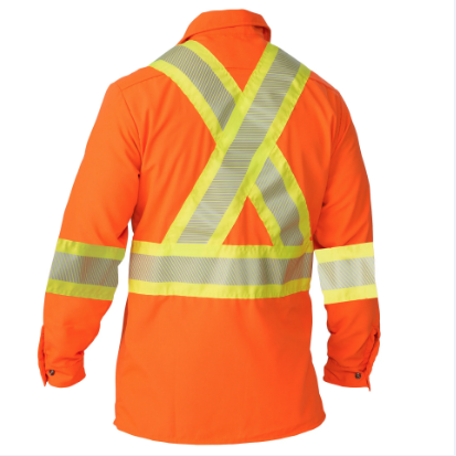 BIG BILL® Button Down High Visibility Ripstop Shirt - 145HVP