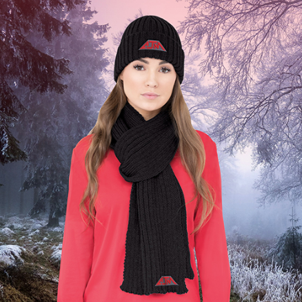AJM International Acrylic Cuff Toque - 9Z590M