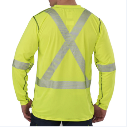 BIG BILL® High Visibility Long-Sleeve Athletic Performance T-shirt - T55HVK5