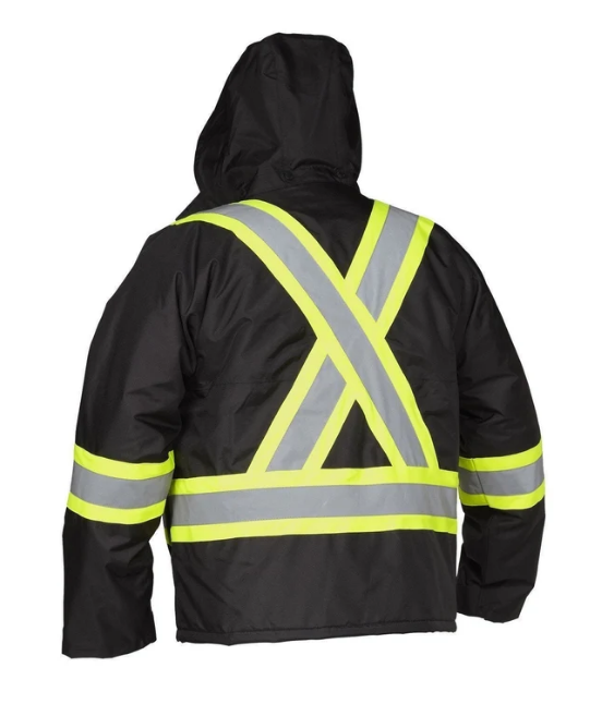 Forcefield Hi Vis Safety Driver's Jacket 024-EN610RBK-XL