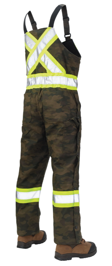 TOUGH DUCK CAMO FLEX DUCK SAFETY BIB OVERAL - SB03