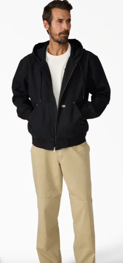 Dickies Unlined Canvas Hooded Bomber