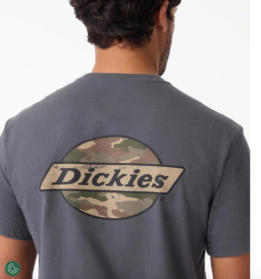 Dickies Camo Logo Short Sleeve T-Shirt