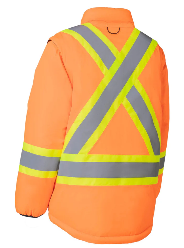 Forcefield Women's Hi-Vis 7-in-1 Safety Parka 024-WEN705R