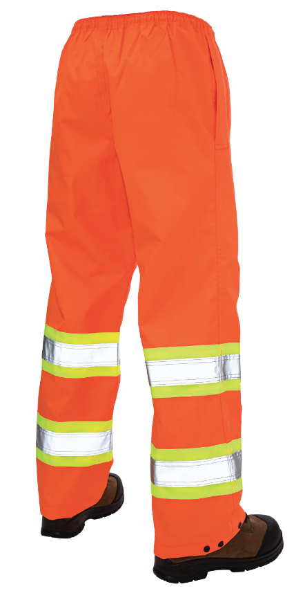 TOUGH DUCK PULL-ON RIPSTOP SAFETY RAIN PANT - S374