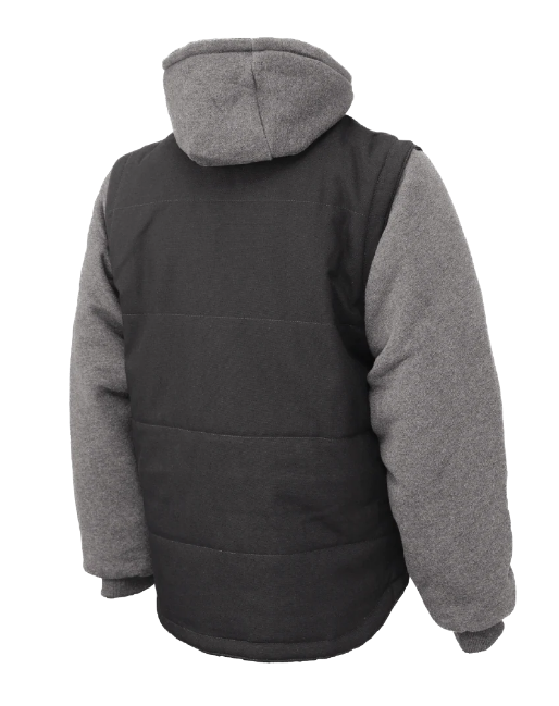 TOUGH DUCK I8A2 - DUCK ZIP-OFF SLEEVE JACKET - I8A2