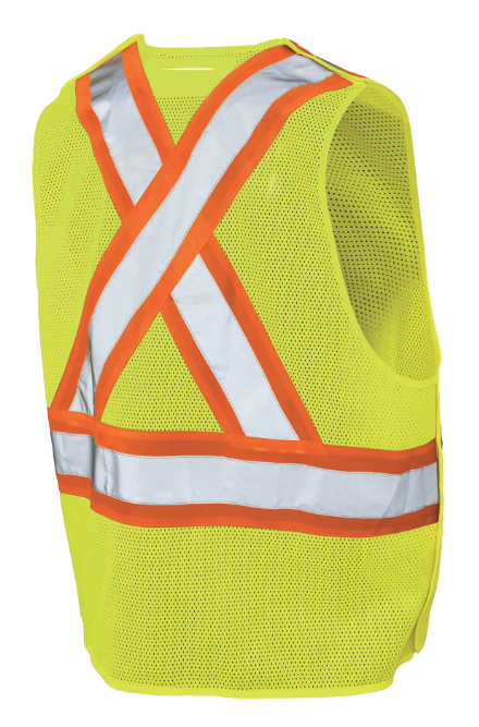 TOUGH DUCK MESH 5-POINT TEAR-AWAY SAFETY VEST - S9I0