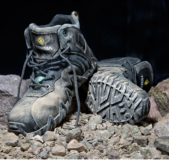 Men's Terra Venom Mid Composite Toe Safety Work Shoe - R8285B