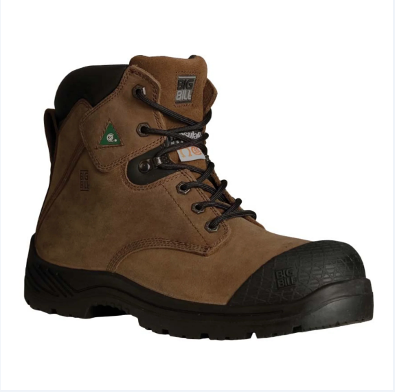 Big Bill® TRACTION 360 6" Steel Toe Work Boots - Brown - BB6220