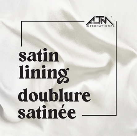 AJM International Acrylic / Polyester Satin - 1E140L