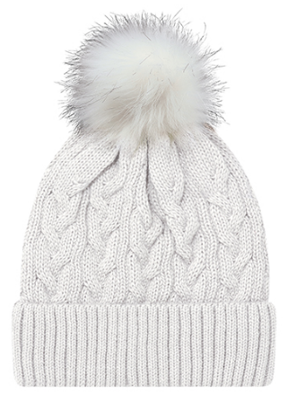 Acrylic - Cuff Toque (Faux Fur Pom Pom 12cm, Women’s) - 9L594L