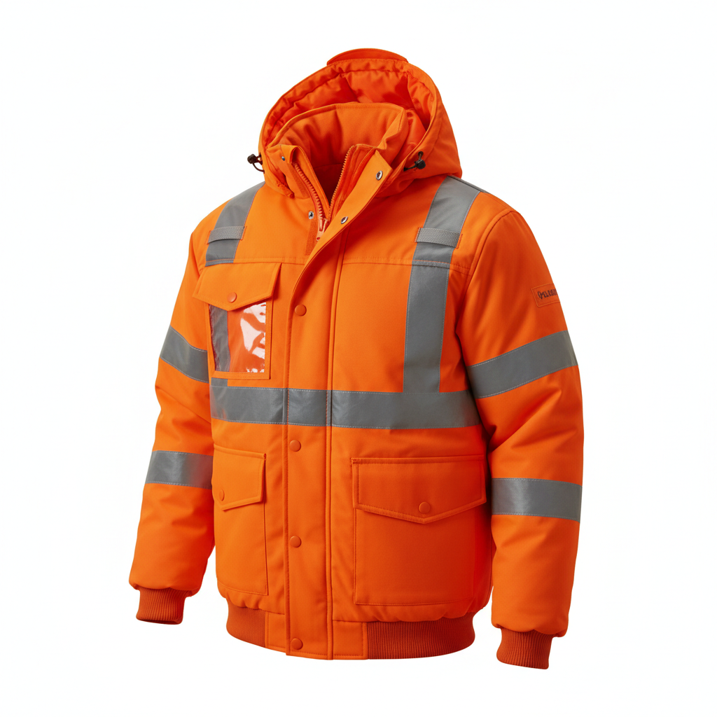 Forcefield Hi Vis Safety Freezer Jacket 024-FJQ