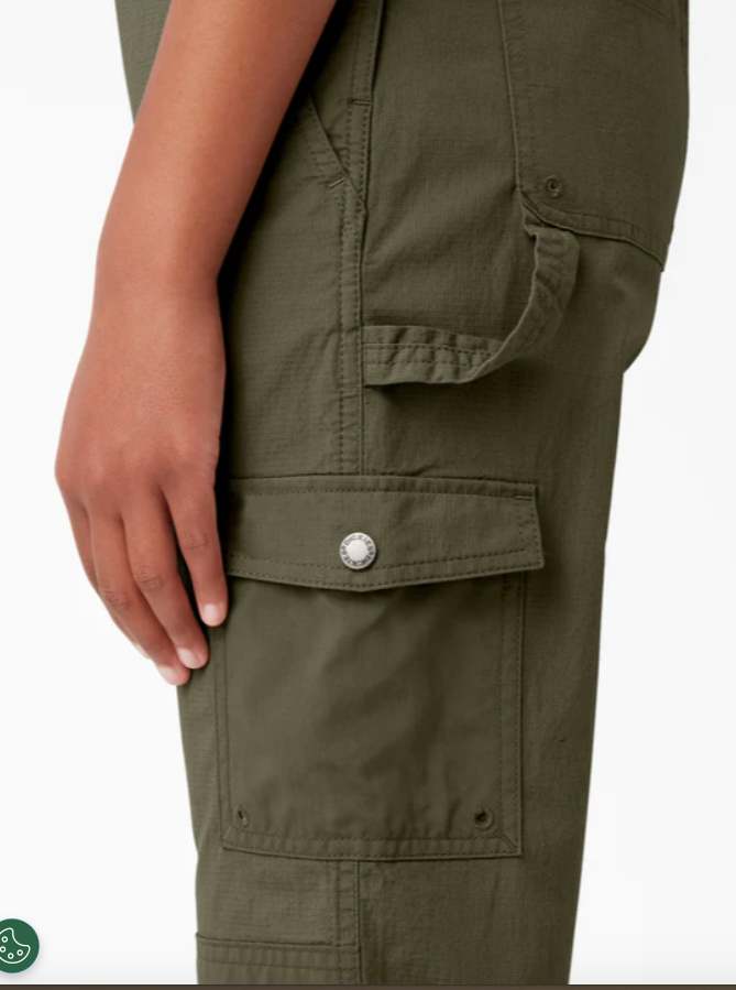 Dickies Women's Cooling Ripstop Bib Overalls