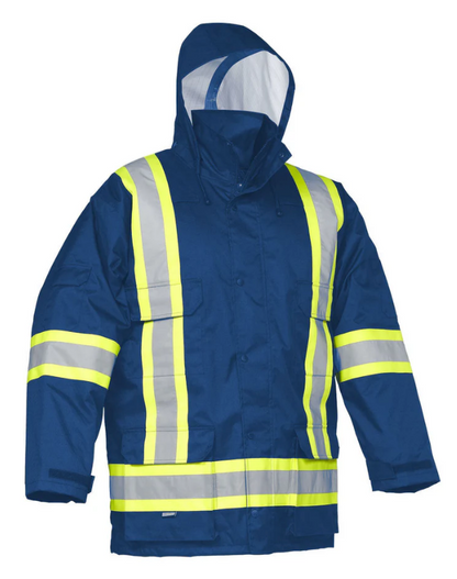 Forcefield Hi Vis Safety Winter Cargo Parka 024-EN640R