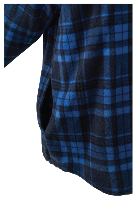 TOUGH DUCK SHERPA-LINED FLEECE JAC-SHIRT - WS16