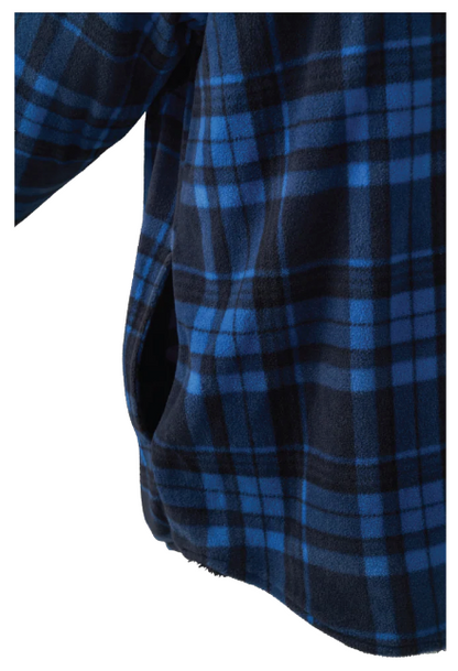 TOUGH DUCK SHERPA-LINED FLEECE JAC-SHIRT - WS16