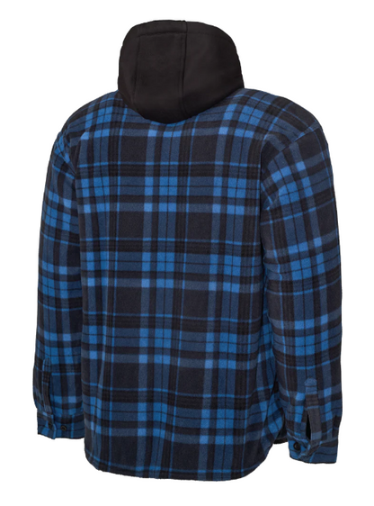TOUGH DUCK SHERPA-LINED FLEECE JAC-SHIRT - WS16