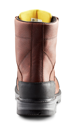 Men's Terra Patton 8" Aluminum Toe Safety Work Boot - 4NS5BK/4NS5BN