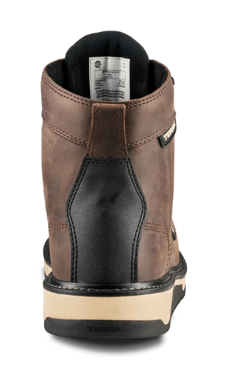 Men's Terra Ironstone 6" Waterproof Composite Toe Safety Work Boot - 839GBK/839GDB
