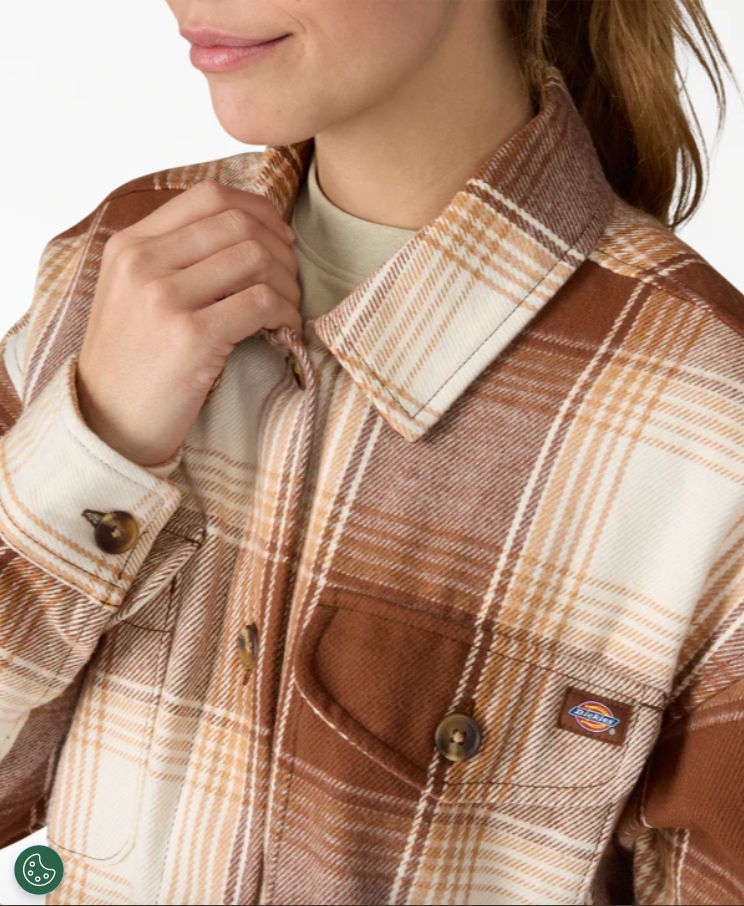 Dickies Women's Flannel Shacket