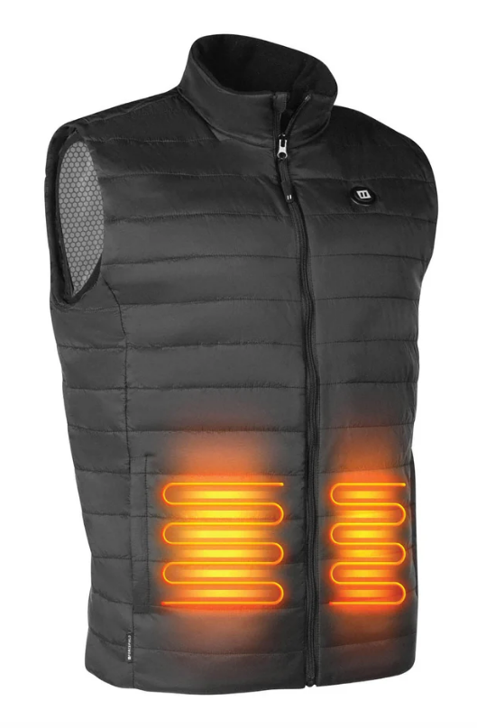 Forcefield Unisex Lightweight Heated Vest with New Graphene-Infused Inner Lining (Battery Included) 024-EN130HV