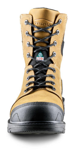 Men's Terra Sheridan 8" Steel Toe Safety Work Boot - 1198BK/1198BN