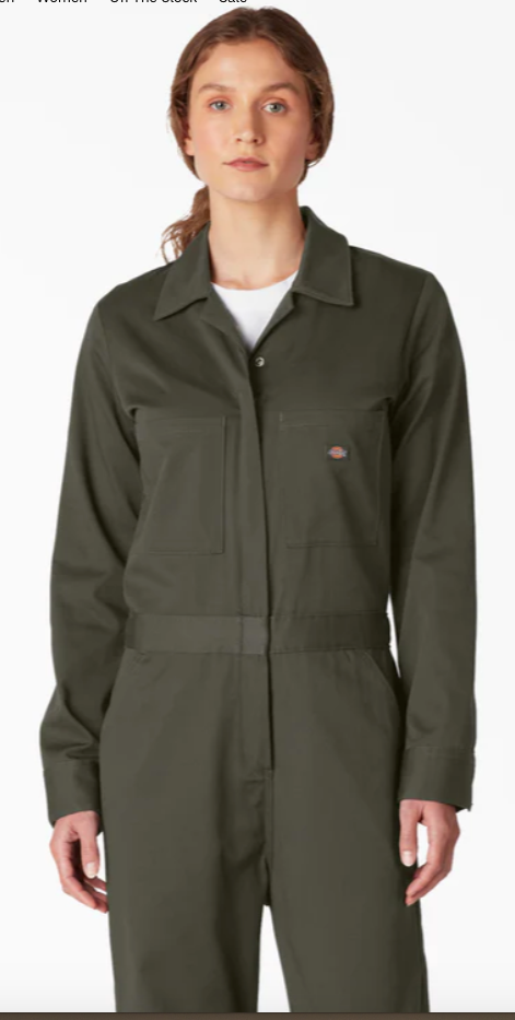 Dickies Women's Long Sleeve Coveralls