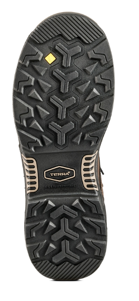 Men's Terra Exile 25 6" Waterproof Composite Toe Safety Work Boot - Black (1009BK), Dark Brown (1009DB)