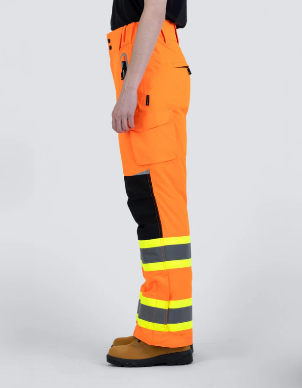 Forcefield Women's Hi-Vis Safety Lined Utility Pants 024-WEN835WROR