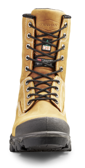 Men's Terra Sentry 2020 8" Nano Composite Toe Safety Work Boot - 4NQ9BK/4NQ9GY/4NQ9WT