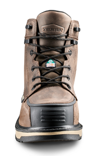 Men's Terra Ironstone 6" Waterproof Composite Toe Safety Work Boot - 839GBK/839GDB