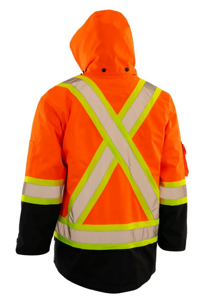 Forcefield 7-in-1 Hi Vis Safety Parka 024-EN705R