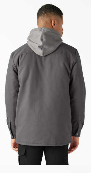 Dickies Water Repellent Duck Hooded Shirt Jacket