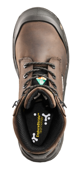 Men's Terra Exile 25 6" Waterproof Composite Toe Safety Work Boot - Black (1009BK), Dark Brown (1009DB)