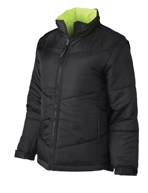 TOUGH DUCK WOMEN'S POLY OXFORD 5-IN-1 SAFETY JACKET - SJ46