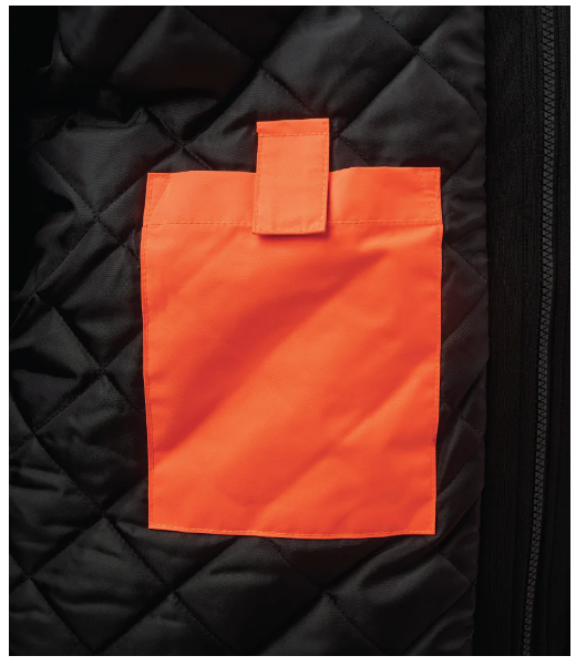 TOUGH DUCK QUILT-LINED HOODED SAFETY JAC-SHIRT - SJ51