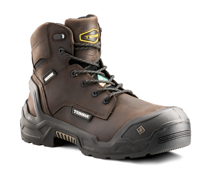 Men's Terra Exile 25 6" Waterproof Composite Toe Safety Work Boot - Black (1009BK), Dark Brown (1009DB)