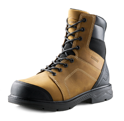 Men's Terra Sheridan 8" Steel Toe Safety Work Boot - 1198BK/1198BN