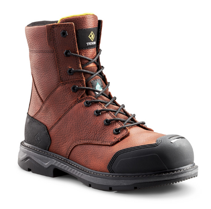 Men's Terra Patton 8" Aluminum Toe Safety Work Boot - 4NS5BK/4NS5BN