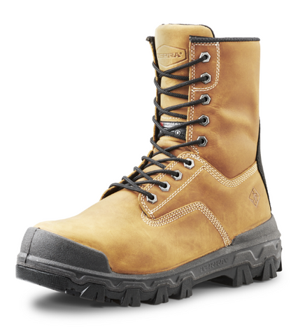 Men's Terra Sentry 2020 8" Nano Composite Toe Safety Work Boot - 4NQ9BK/4NQ9GY/4NQ9WT