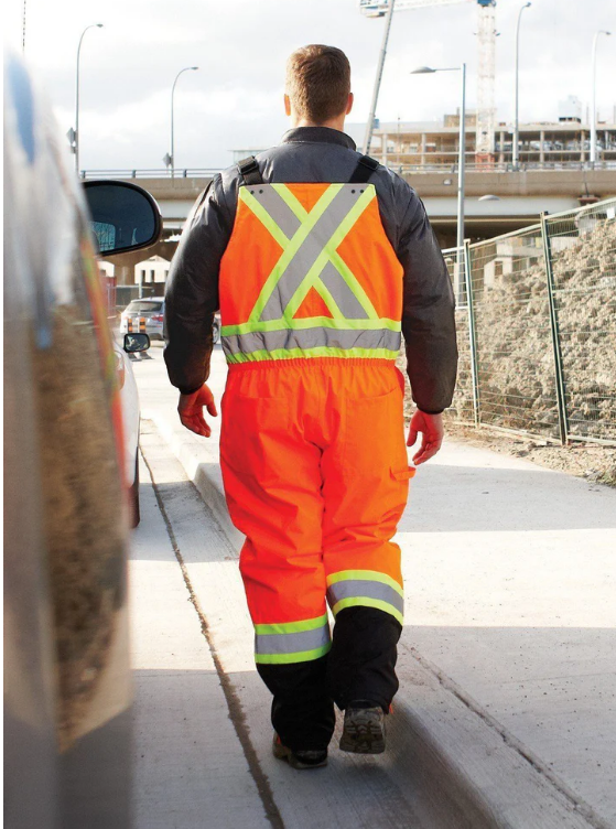 Forcefield Hi Vis Winter Safety Overall 024-EN835R