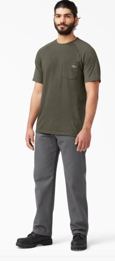 Dickies Cooling Short Sleeve Pocket T-Shirt